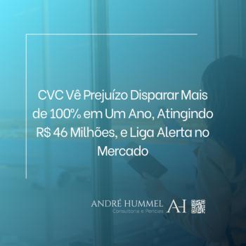 CVC Vê Prejuízo Disparar Mais de 100% em Um Ano, Atingindo R$ 46 Milhões, e Liga Alerta no Mercado